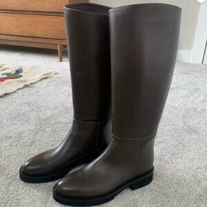 Khaite Derby Riding Boots EUC Brown